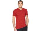 Under Armour Sportstyle Core V-neck Tee (rapture Red/neon Coral/rapture Red) Men's T Shirt