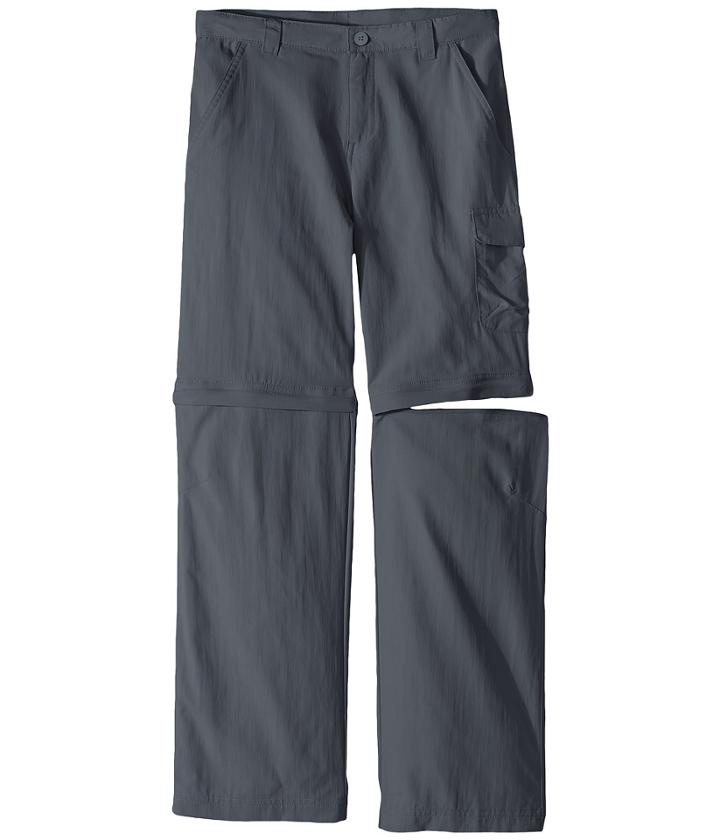 Columbia Kids Silver Ridgetm Ii Convertible Pant (little Kids/big Kids) (graphite) Boy's Casual Pants