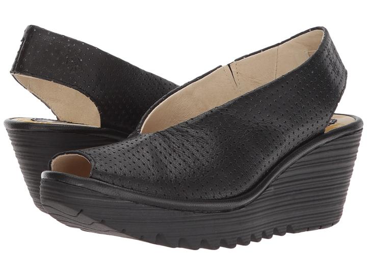 Fly London Yazu736fly (black Mousse) Women's Shoes
