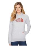 The North Face Half Dome Hoodie (tnf Light Grey Heather/bossa Nova) Women's Sweatshirt