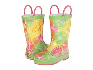 Western Chief Kids Citrus City (toddler/little Kid) (green) Girls Shoes