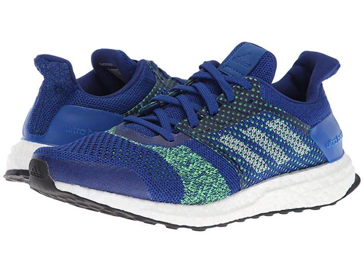 Adidas Running Ultraboost St (collegiate Royal/white Tint/shock Lime) Men's Running Shoes