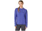 Nike Element Crew Top (regency Purple/rush Violet/heather) Women's Long Sleeve Pullover