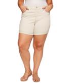 Nydj Plus Size Plue Size Avery Shorts In Clay (clay) Women's Shorts