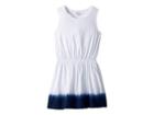 Splendid Littles Dip-dye Dress (big Kids) (optic White/dip-dye) Girl's Dress