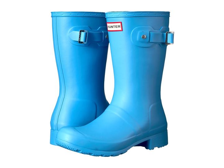 Hunter Original Tour Short Rain Boots (forget Me Not) Women's Rain Boots