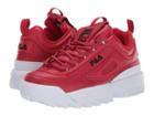 Fila Disruptor Ii Premium (fila Red/black/white) Women's Shoes