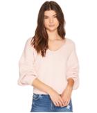 Free People Perfect Day Pullover (rose) Women's Long Sleeve Pullover