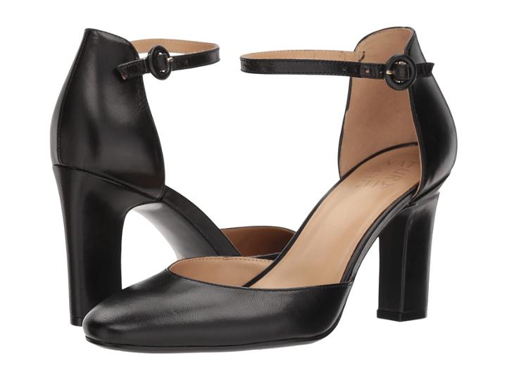 Naturalizer Gianna (black Leather) High Heels