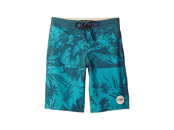 O'neill Kids Inverted Cruzer Superfreak Boardshorts (big Kids) (aqua) Boy's Swimwear