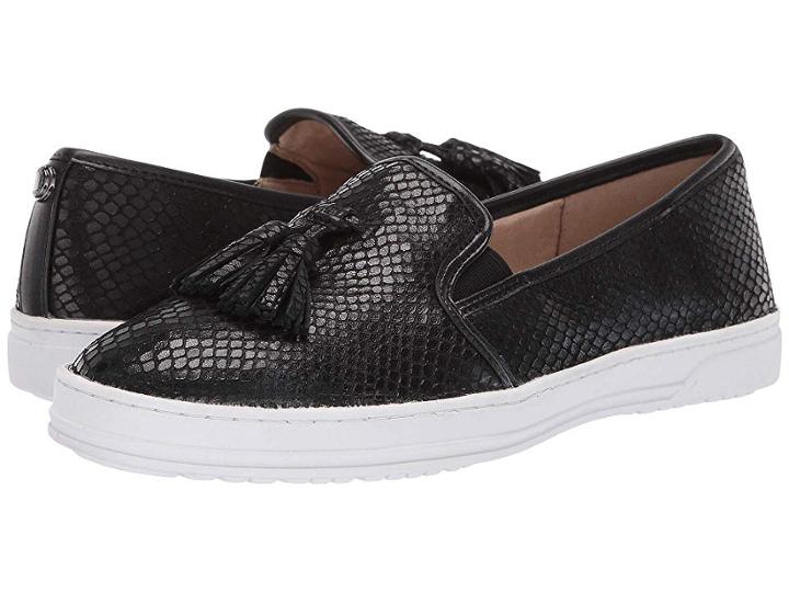 Anne Klein Zane (black Suede) Women's Lace Up Casual Shoes