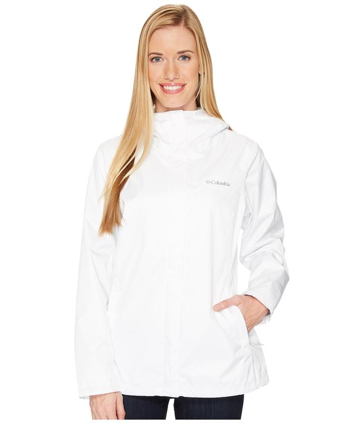 Columbia Arcadia Iitm Jacket (white/white) Women's Coat
