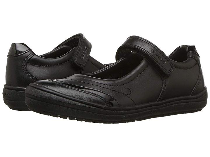 Geox Kids Hadriel Girl 1 (little Kid/big Kid) (black) Girl's Shoes