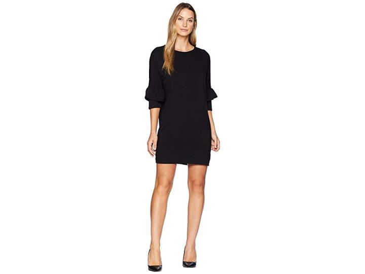 B Collection By Bobeau Idalia Brushed French Terry (black) Women's Sweater