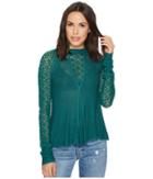 Free People No Limits Layering Top (green) Women's Clothing