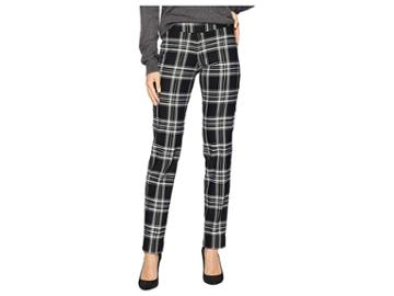 Krazy Larry Long Pull-on Pants (plaid) Women's Casual Pants