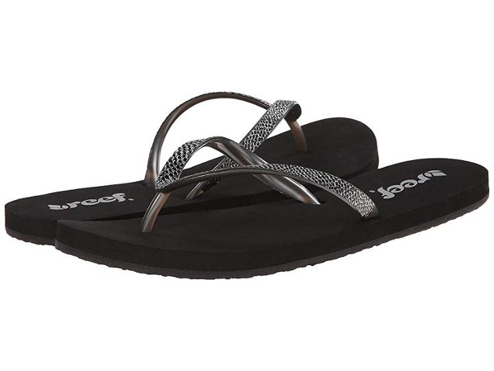 Reef Stargazer Sassy (black/silver) Women's Sandals