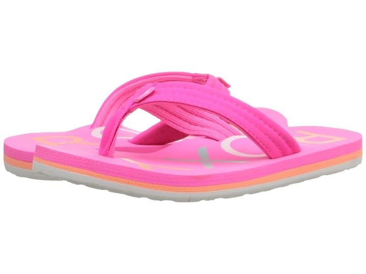Roxy Kids Vista (little Kid/big Kid) (hot Pink) Girls Shoes