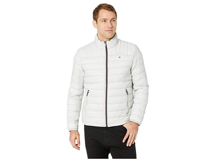 Tommy Hilfiger Faux Down Puffer (ice) Men's Coat