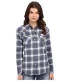 Levi's(r) Womens Tailored Classic Western Shirt (parsley Estate Blue) Women's Clothing