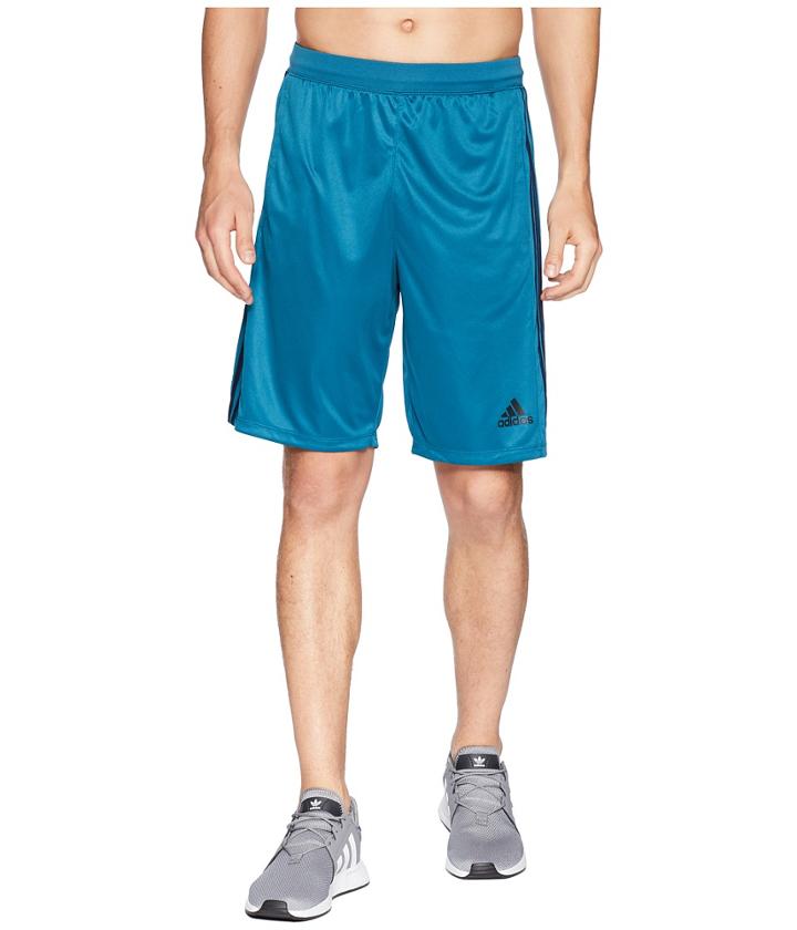 Adidas D2m 3s Shorts (real Teal/collegiate Navy) Men's Shorts