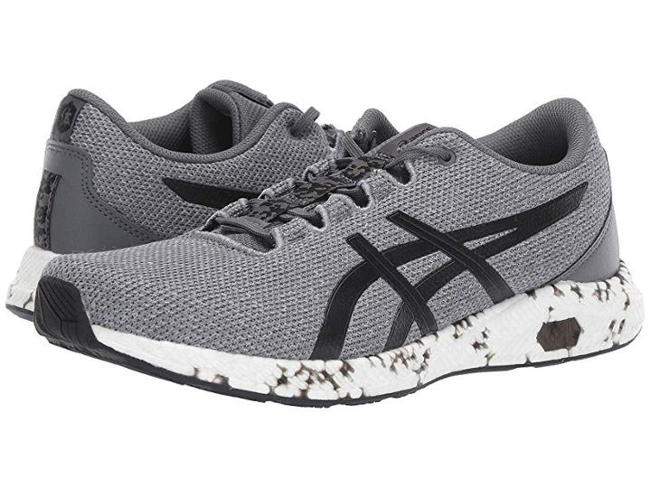 Asics Hypergel-yu (steel Grey/black) Men's Running Shoes