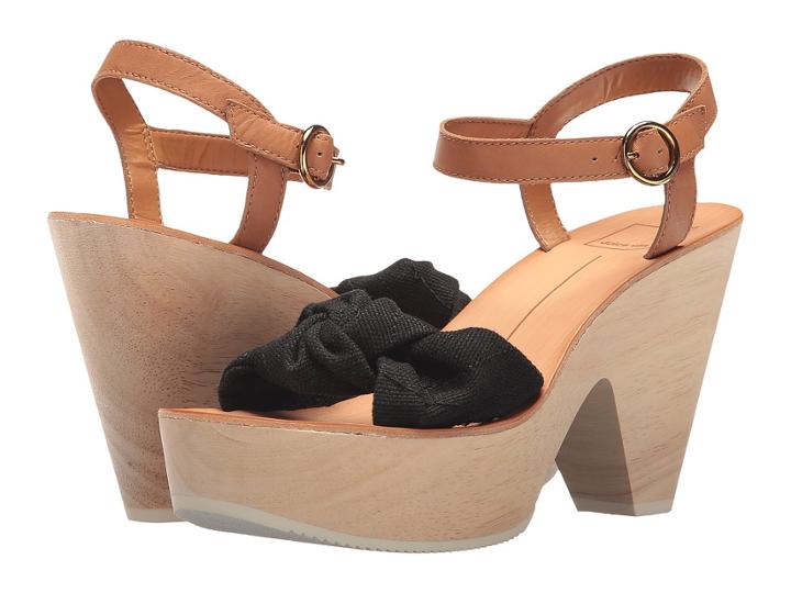 Dolce Vita Shia (black Linen) Women's Shoes