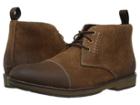 Clarks Hinman Mid (dark Tan Suede) Men's Shoes