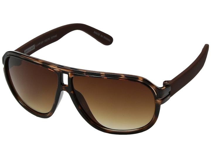 Janie And Jack Tortoise Aviator Sunglasses (0-2 Years) (multicolor) Fashion Sunglasses