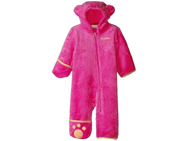 Columbia Kids Foxy Babytm Ii Bunting (infant) (cactus Pink/sunlit) Kid's Jumpsuit & Rompers One Piece