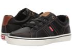 Levi's(r) Shoes Turner Nappa (little Kid/big Kid) (black/tan) Men's  Shoes