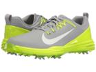 Nike Golf Lunar Command 2 (wolf Grey/white/volt) Men's Golf Shoes