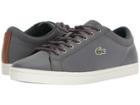 Lacoste Straightset Sp 317 1 Cam (dark Grey) Men's Shoes