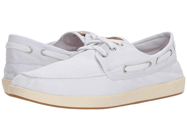 Sperry Drift Boat 3-eye (white) Men's Shoes