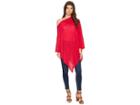 Echo Design Everyday Luxe Poncho Topper (dragonfruit) Women's Clothing