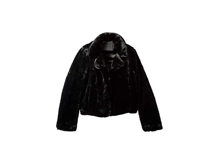 Blank Nyc Kids Faux Fur Jacket (big Kids) (uptown Girl) Girl's Coat