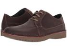 Clarks Vargo Walk (dark Brown Leather) Men's Shoes