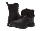 Dr. Martens 1460 Kolbert Wintergrip (black Snowplow Waterproof/black Waxy Suede Waterproof) Women's Boots