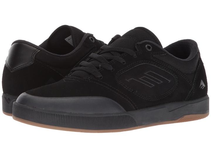 Emerica Dissent (black/black) Men's Skate Shoes