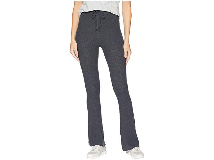 Spiritual Gangster High-rise Bell Pants (vintage Black) Women's Casual Pants