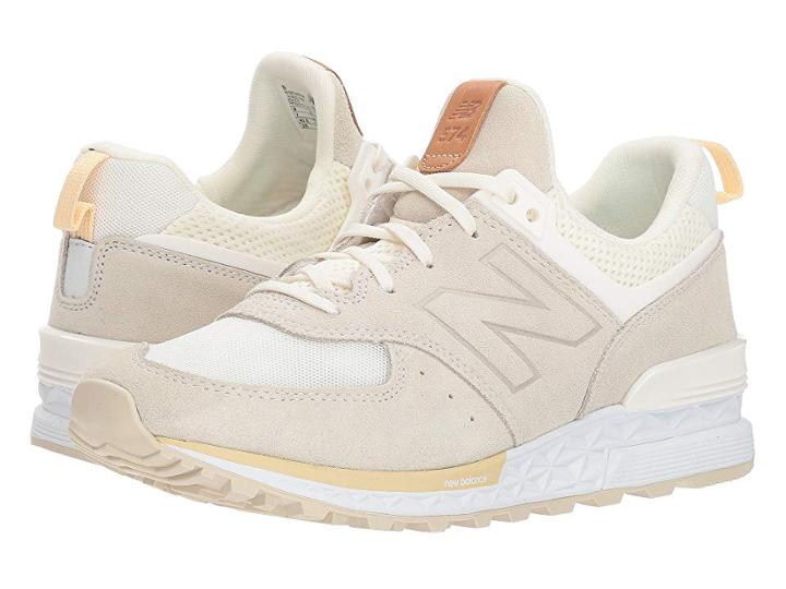 New Balance Classics Ws574v1 (sea Salt/vanilla) Women's Shoes