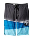Quiksilver Kids Slash Logo Boardshorts (big Kids) (atomic Blue) Boy's Swimwear