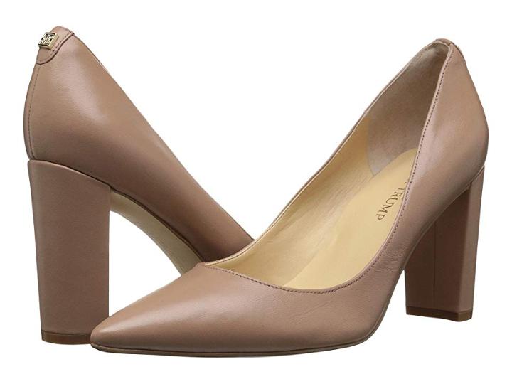 Ivanka Trump Katie (dark Natural Leather) High Heels