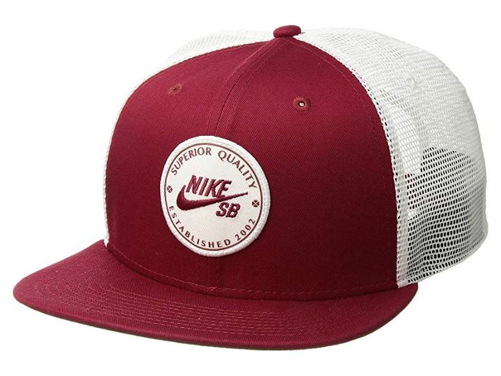 Nike Pro Cap Patch Trucker (red Crush/white/pine Green/red Crush) Baseball Caps