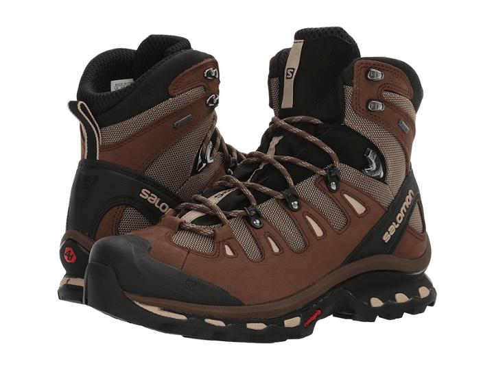 Salomon Quest 4d 2 Gtx(r) (fossil/rain Drum/humus) Men's Shoes