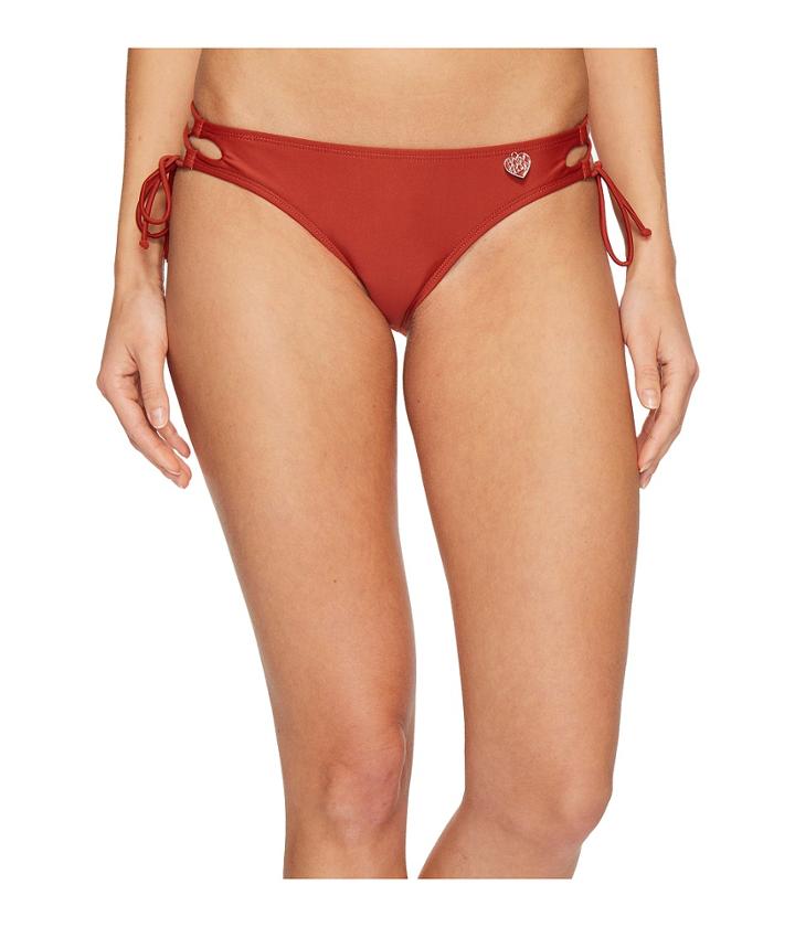 Body Glove Smoothies Tie Side Mia Bottoms (terracotta) Women's Swimwear