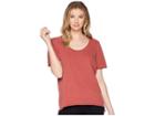 Hurley Wash Varsity Short Sleeve Tee (mars Stone) Women's T Shirt