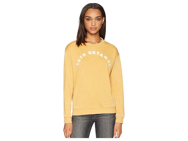 Roxy All At Sea Sweatshirt (fall Leaf) Women's Clothing