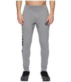Puma Rebel French Terry Sweatpants (medium Gray Heather) Men's Casual Pants