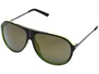 Kenneth Cole Reaction Kc1239 (dark Brown/other/green Mirror) Fashion Sunglasses
